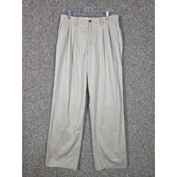 Dockers Other - Dockers D3 Classic Fit Pants Mens 32x32 Tan Khaki Pleated Chino Trousers
